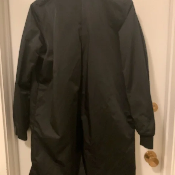 Long Levi Strauss coat with leopard lining! - Picture 3 of 5